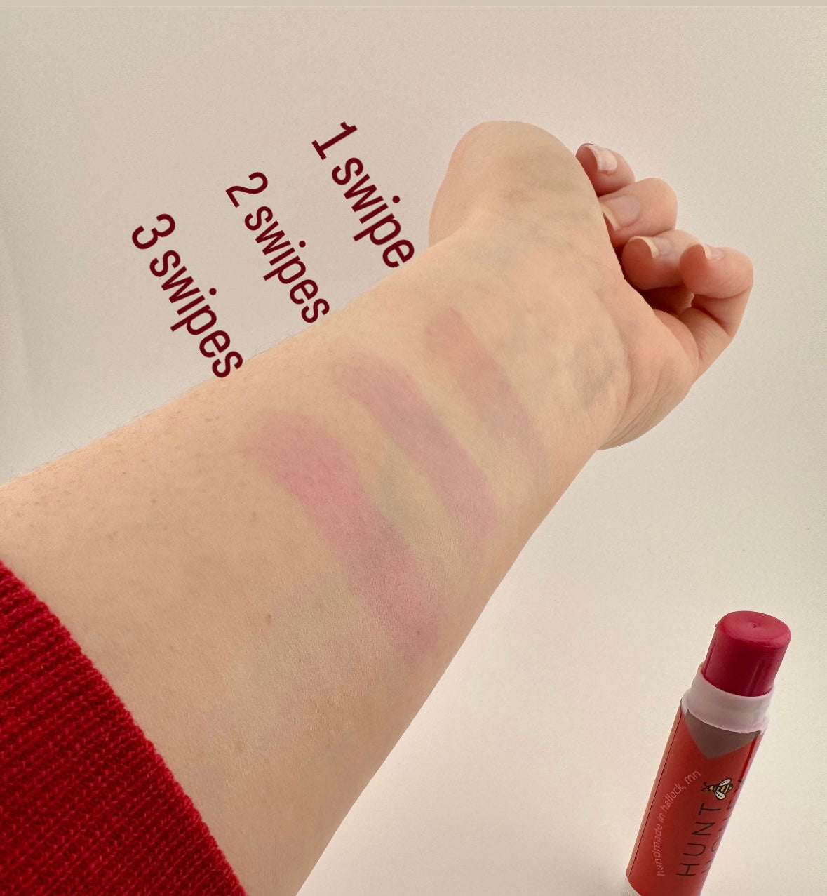Beeswax Lip Balm- Tinted Cherry
