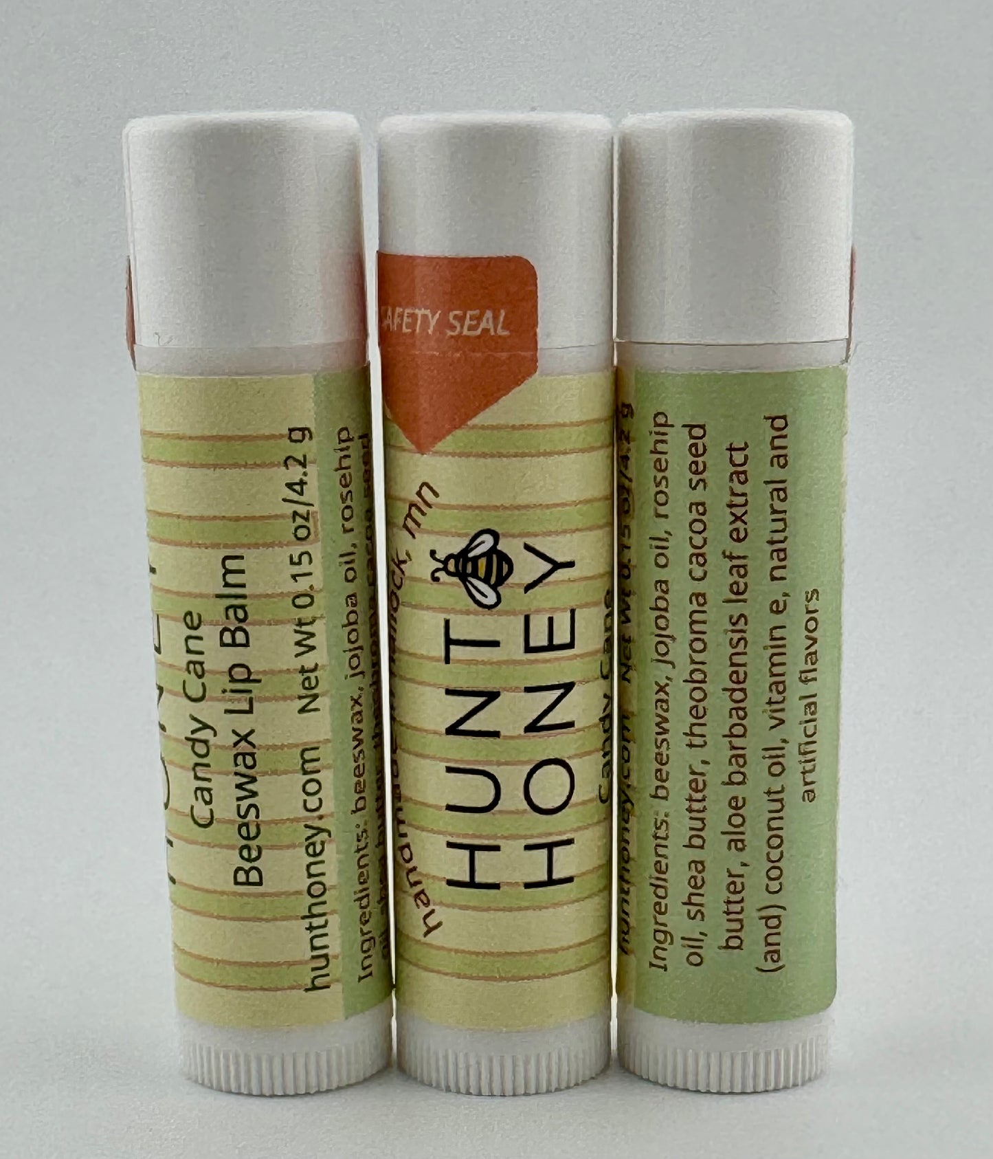 Candy Cane Beeswax Lip Balm